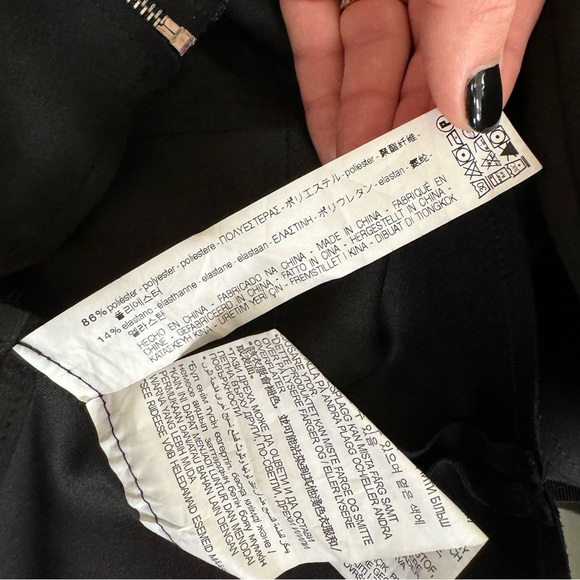 Zara Light Weight Faux-Suede Long Jacket with Full Silver Zipper - Picture 7 of 9